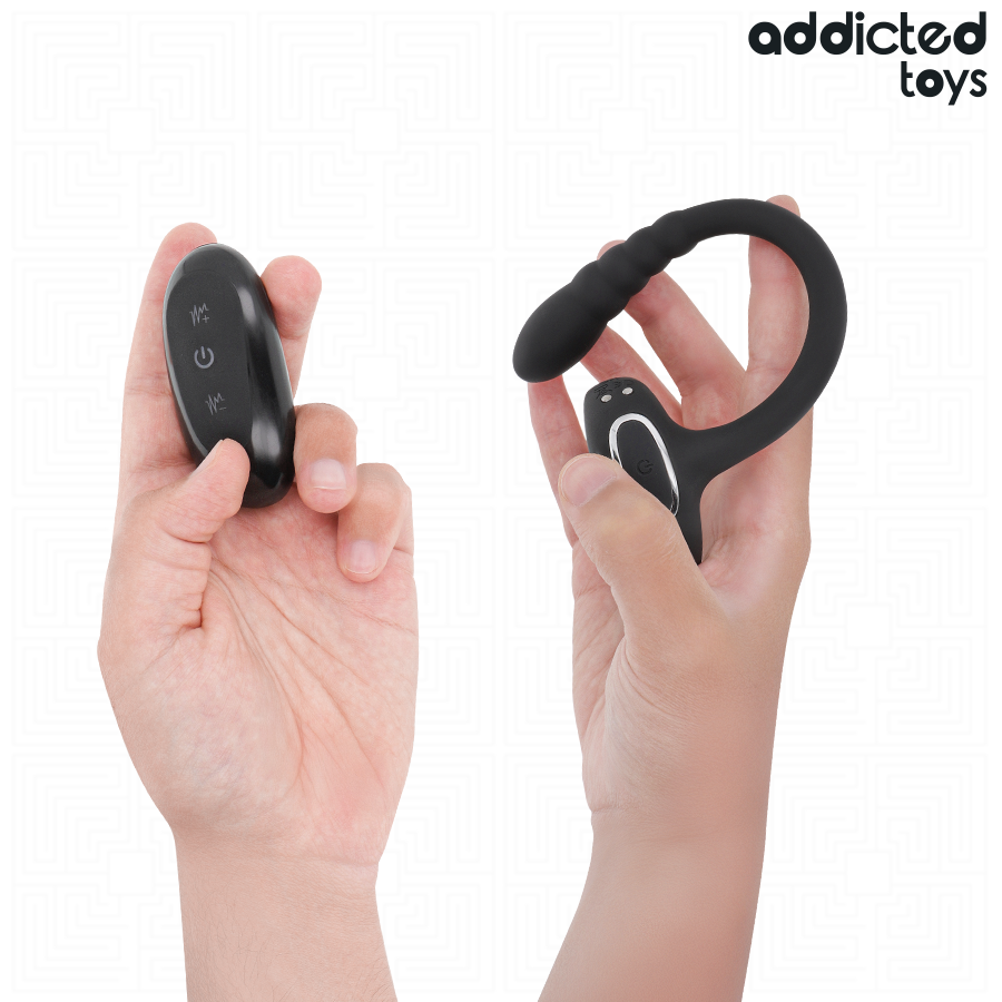 Addicted Toys P-Spot Cock Ring – Vibration & Fernbedienung