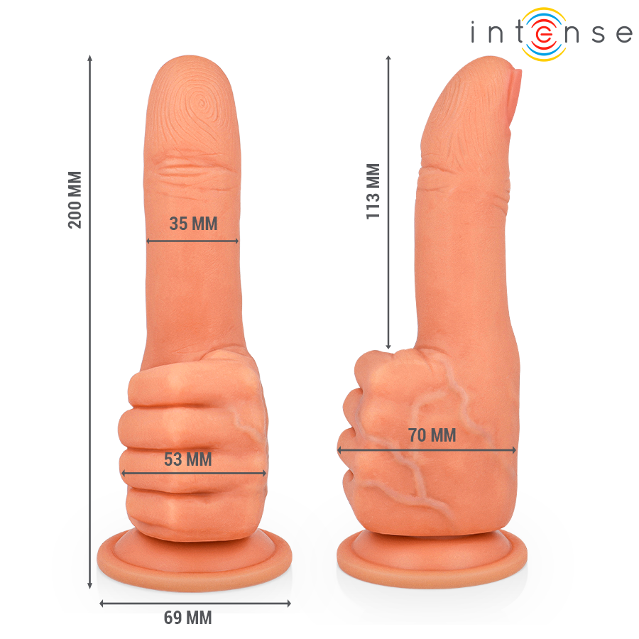 Intense Bender G-Punkt-Stimulator – Flexible Hand, 11,3 cm