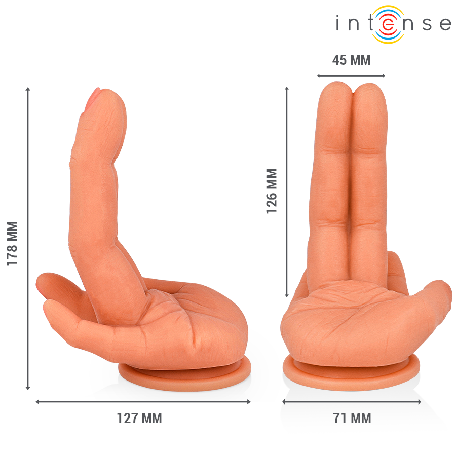 Intense Leela G-Punkt-Stimulator – Flexible Hand, 12,6 cm