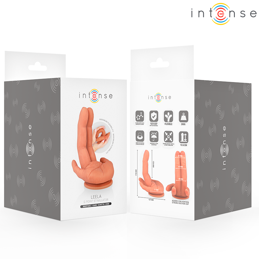 Intense Leela G-Punkt-Stimulator – Flexible Hand, 12,6 cm