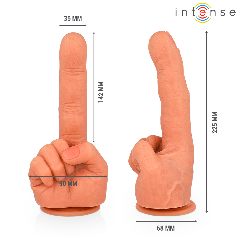 Intense Hubert G-Punkt-Stimulator – Flexible Hand, 14,2 cm