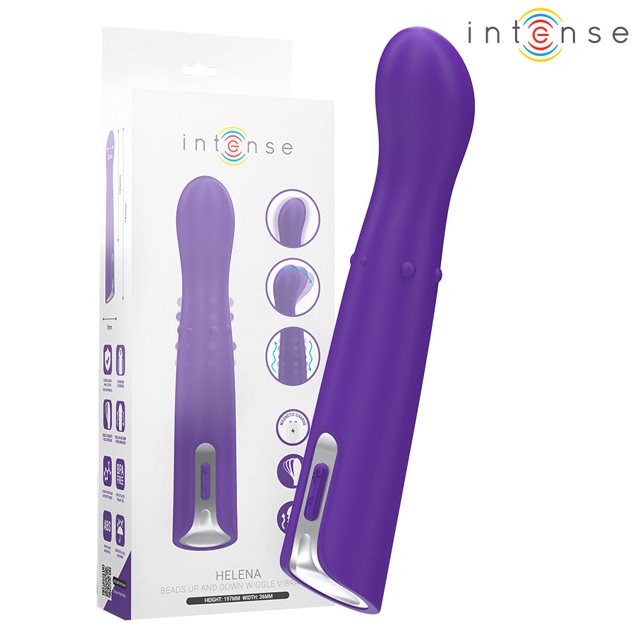 Intense Helena Beads Up & Down Wiggle Vibrator – 13,5 cm