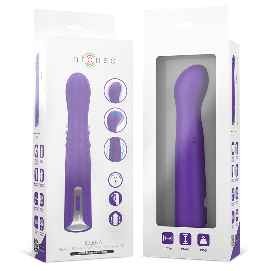 Intense Helena Beads Up & Down Wiggle Vibrator – 13,5 cm