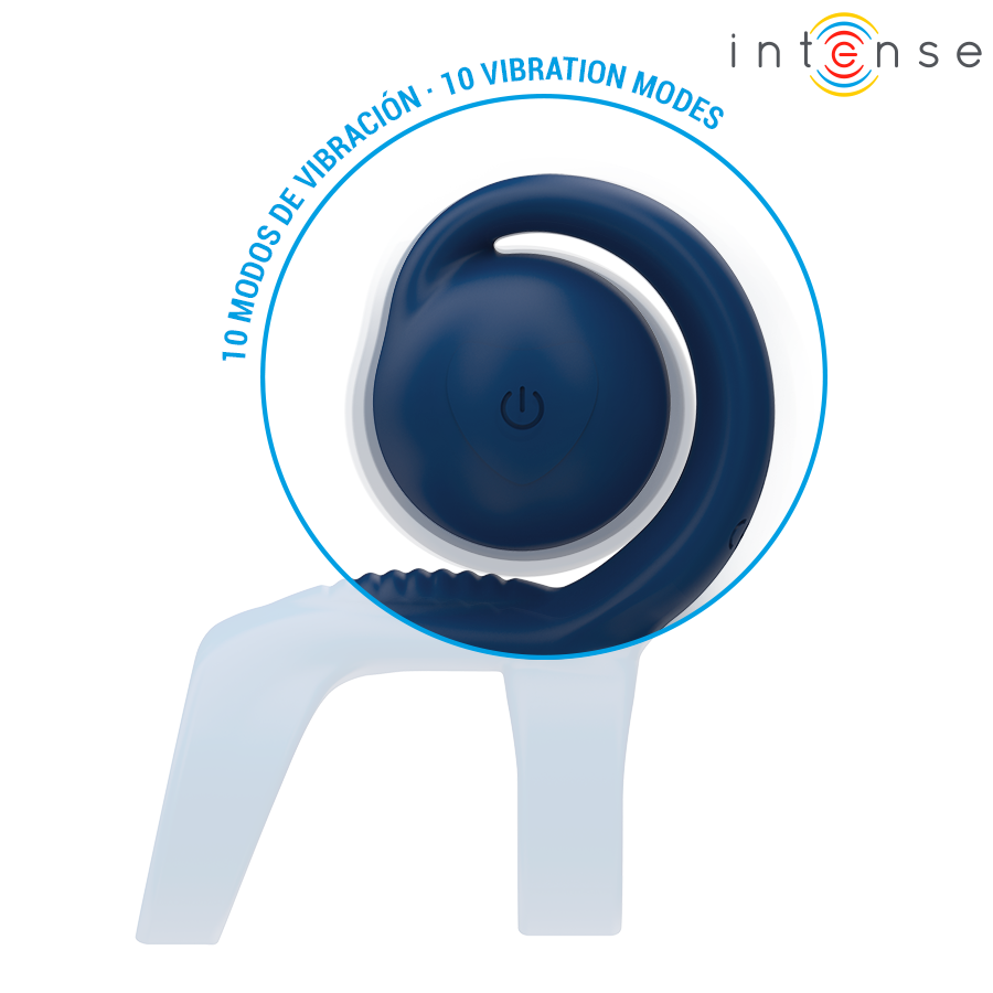 Intense Tyson Cock Ring – Vibrierende Kugel, Ø 3,2 cm