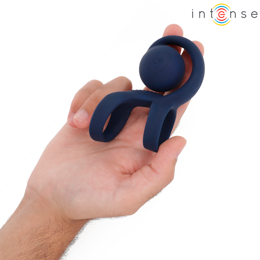 Intense Tyson Cock Ring – Vibrierende Kugel, Ø 3,2 cm