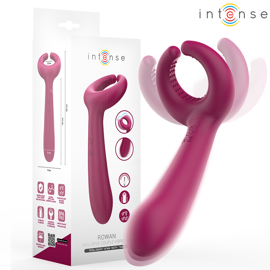 Intense Rowan – Inklusiver Paarvibrator