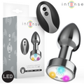 Intense Vibrierender Metall-Analplug – LED, FB, Gr. 2