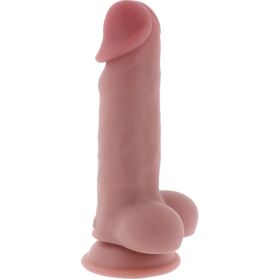 Get Real Deluxe Realistischer Dildo – Hoden, Extra Dick, 17 cm