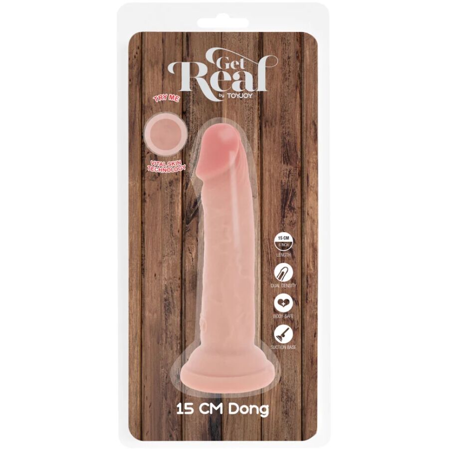 Get Real Deluxe Realistischer Dildo – 15 cm