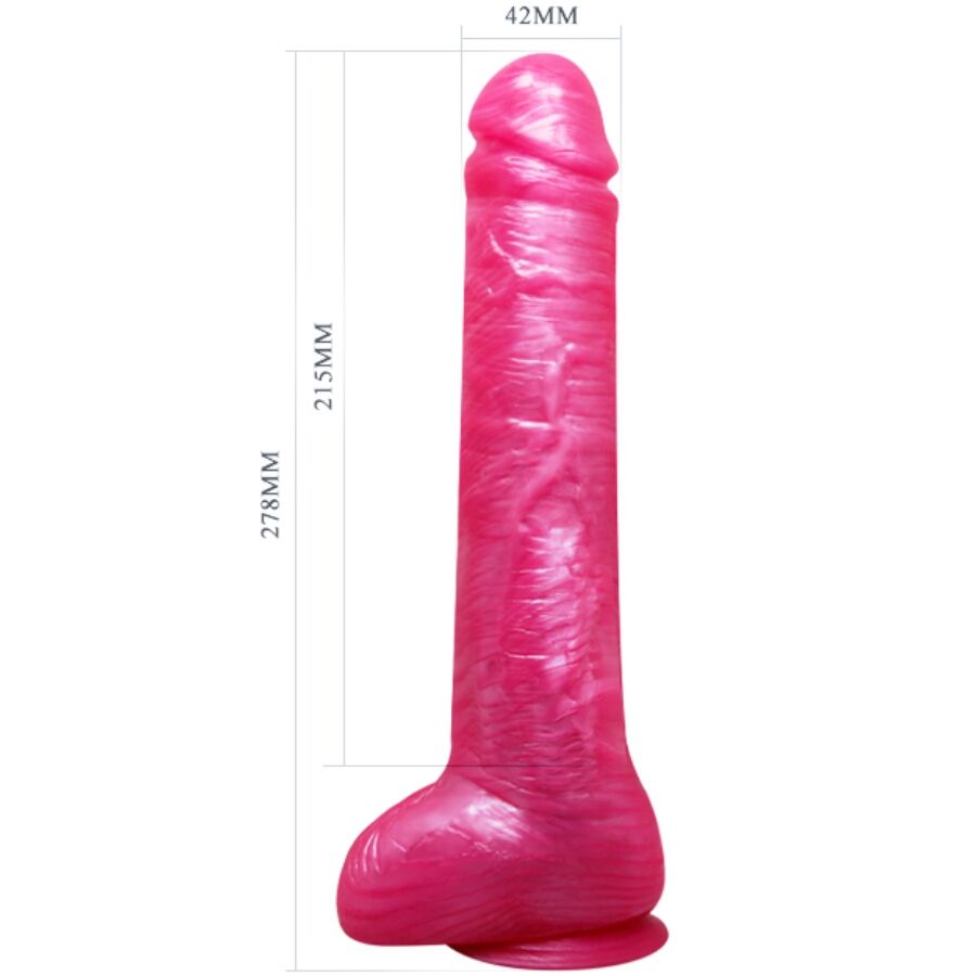 Baile Realistischer Rosa Dildo Dong Mit Saugnapf