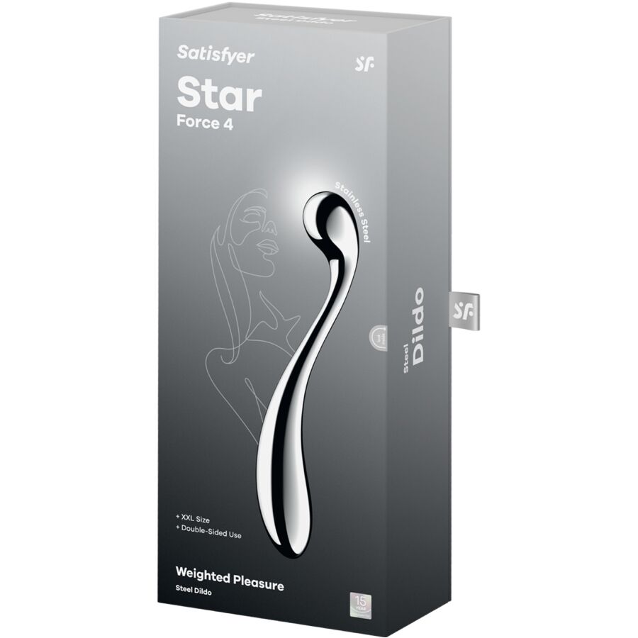 Satisfyer Star Force 4 – Edelstahl Doppeldildo
