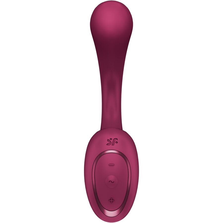 Satisfyer G for Goddess 2 Rabbit-Vibrator – Flasche Bordeaux
