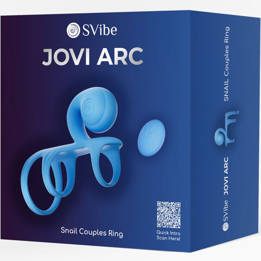 Snail Vibe Jovi Arc Couple Ring – Fernbedienung, Blau