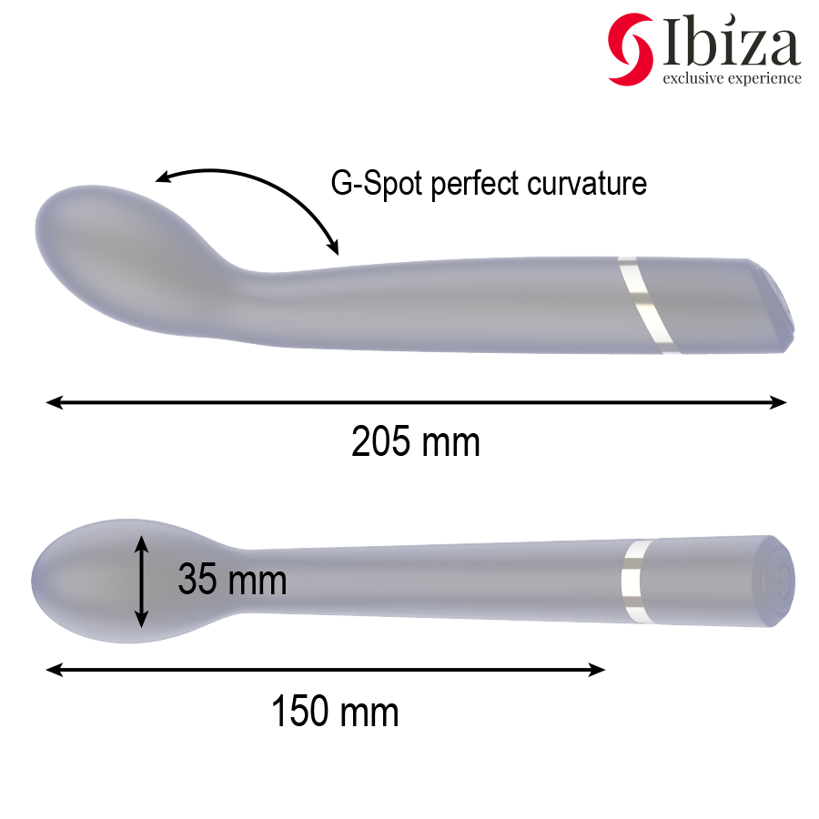 Ibiza G-Punkt-Vibrator – Wiederaufladbar, 10 Vibrationsmodi