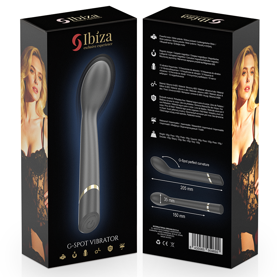 Ibiza G-Punkt-Vibrator – Wiederaufladbar, 10 Vibrationsmodi