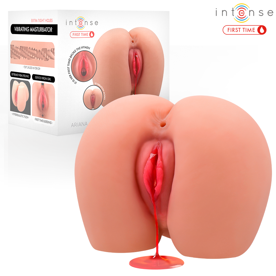 Intense First Time Ariana – Virgin Vibrator-Masturbator