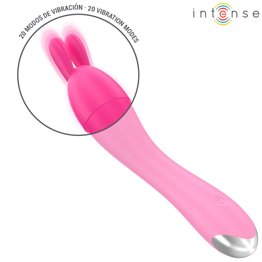Intense Cher Vibrator – 20 Muster, austauschbare Aufsaetze