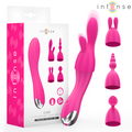 Intense Cher Vibrator – 20 Muster, austauschbare Aufsaetze