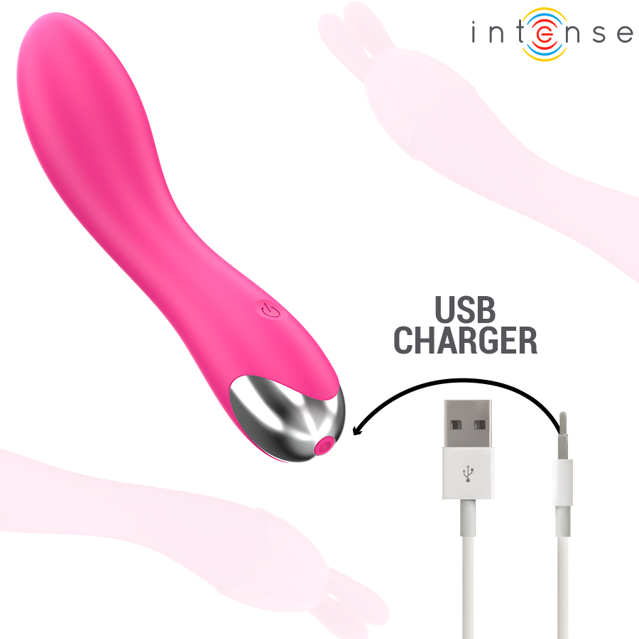 Intense Cher Vibrator – 20 Muster, austauschbare Aufsaetze