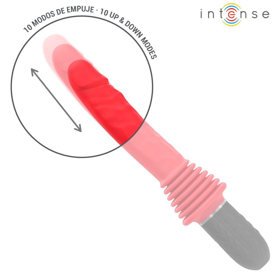 Intense Cynthia – Stoss-Vibrator mit Fernbedienung & Waerme