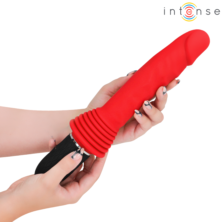 Intense Cynthia – Stoss-Vibrator mit Fernbedienung & Waerme