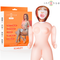 Intense Dolls Scarlett – Aufblasbare Puppe, 3 Oeffnungen