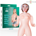 Intense Dolls Nicole – Aufblasbare Puppe, 3 Oeffnungen
