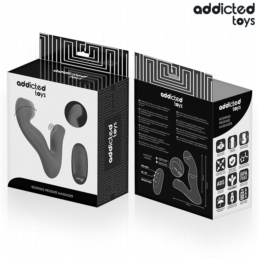 Addicted Toys Oszillierender Prostata-Massager – FB