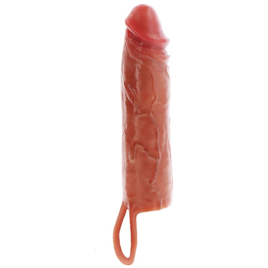 Get Real Hydrated Skin Silikon-Penishuelse – Karamell, 20 cm