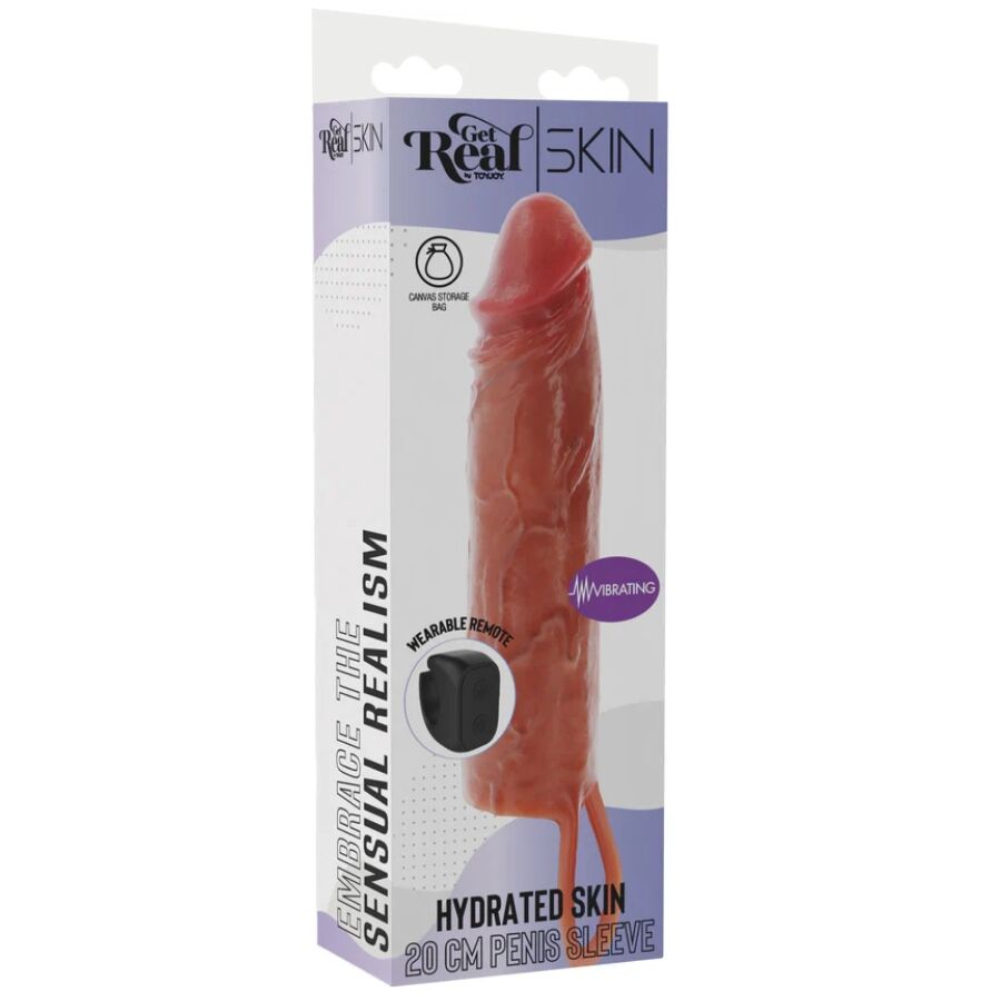 Get Real Vibrations-Penishuelse – Karamell (Variante 2)