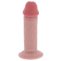 Get Real Deluxe Doppeldichte TPE-Dildo – 18 cm