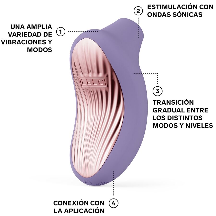 LELO Sona 3 Sonic Klitorisstimulator – Violet Dusk