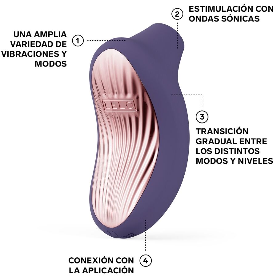 LELO Sona 3 Sonic Klitorisstimulator – Cyber Purple