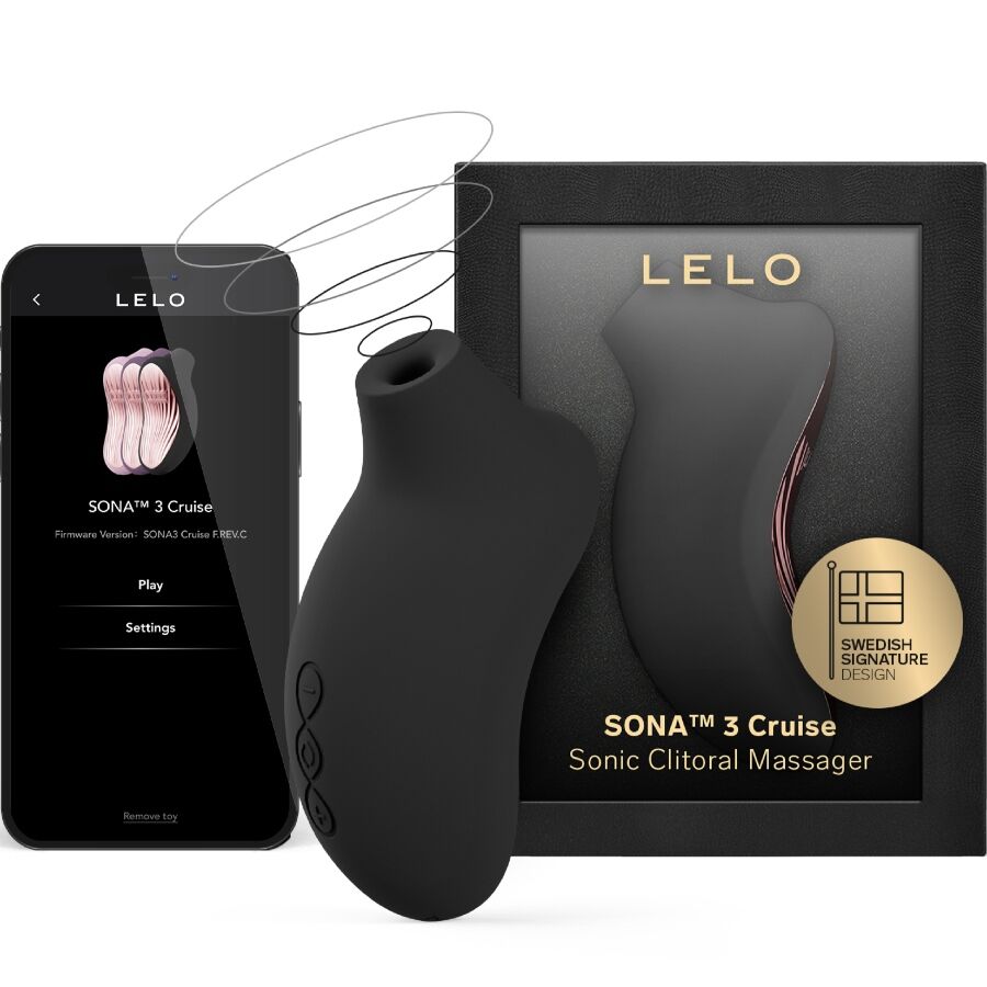 LELO Sona 3 Cruise Sonic Klitorisstimulator – Schwarz
