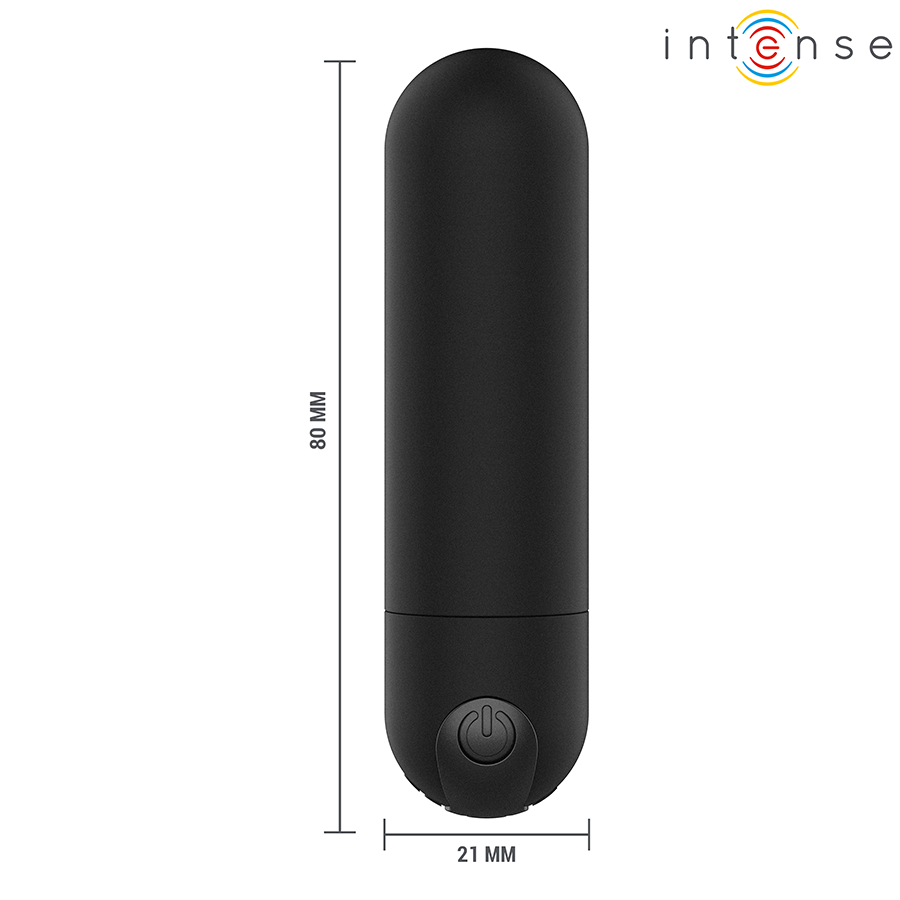 Intense Karen Mini – Wiederaufladbarer Vibrator, Schwarz