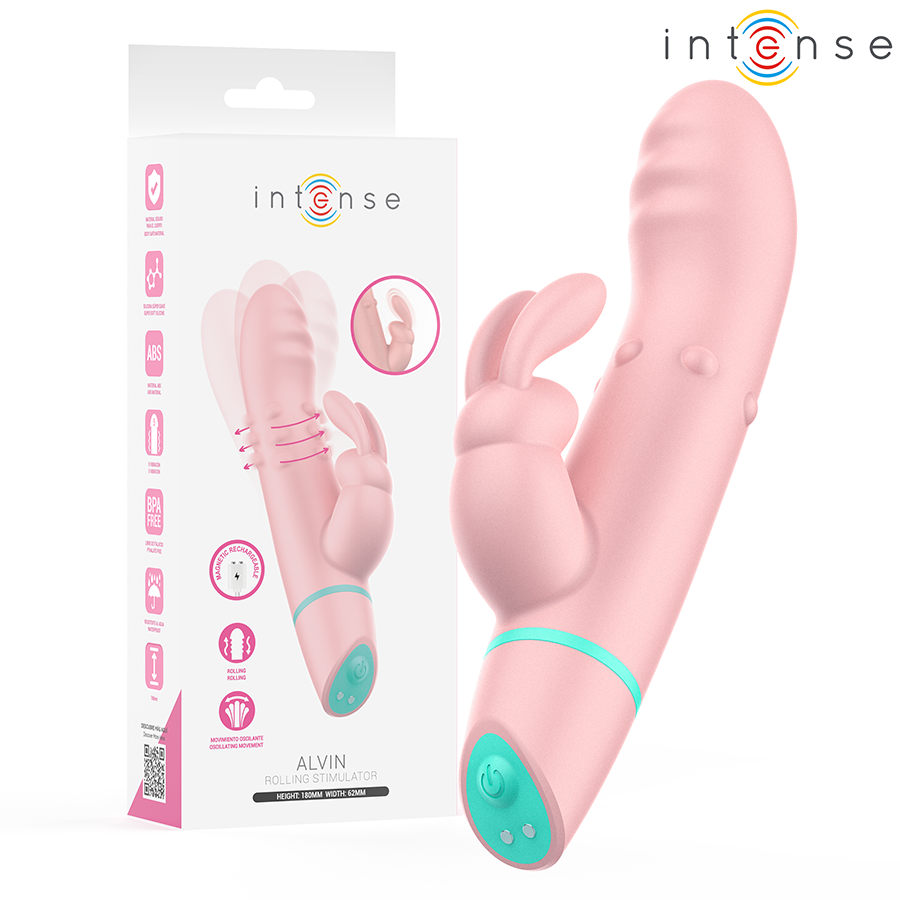 Intense Alvin Rabbit-Stimulator – Rollend & Oszillierend