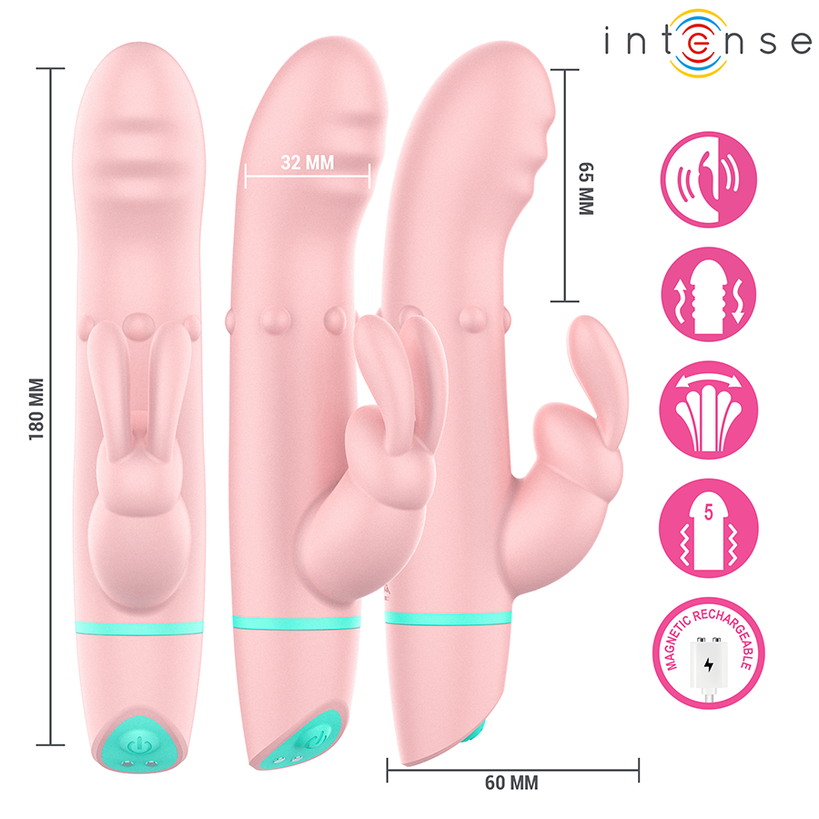 Intense Alvin Rabbit-Stimulator – Rollend & Oszillierend