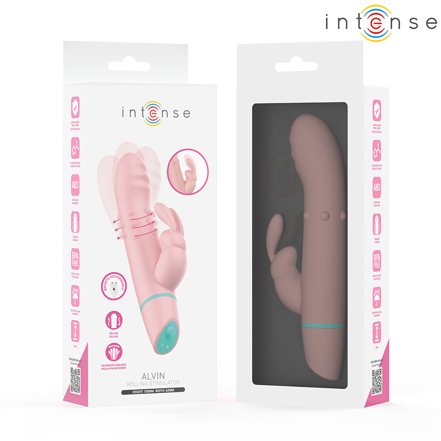 Intense Alvin Rabbit-Stimulator – Rollend & Oszillierend