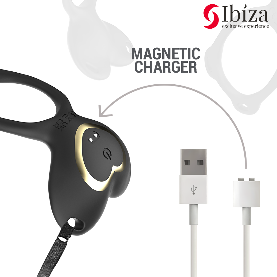Ibiza Herz-Panty-Vibrator – Paarvibrator mit Fernbedienung