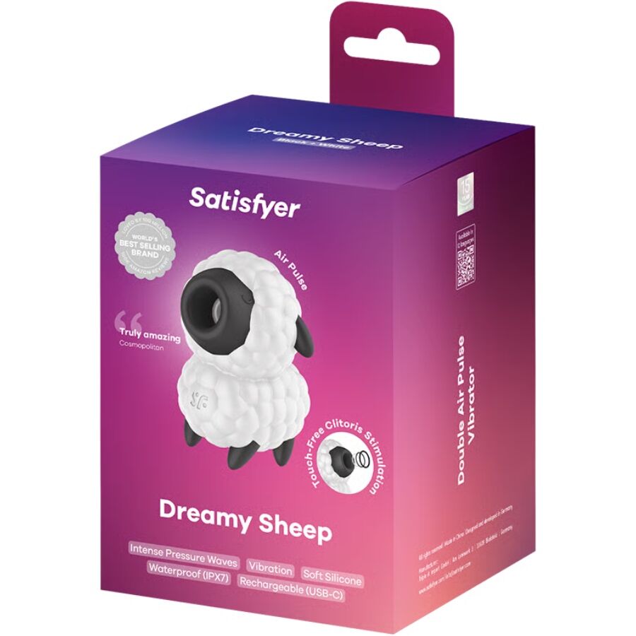 Satisfyer Schaf-Vibrator & Luftpuls-Stimulator