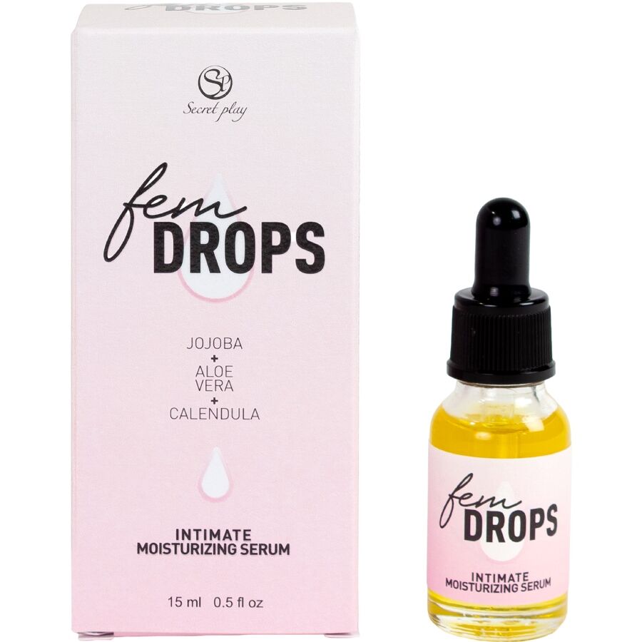 SECRETPLAY – FEM DROPS INTIM-FEUCHTIGKEITSSERUM 15 ML