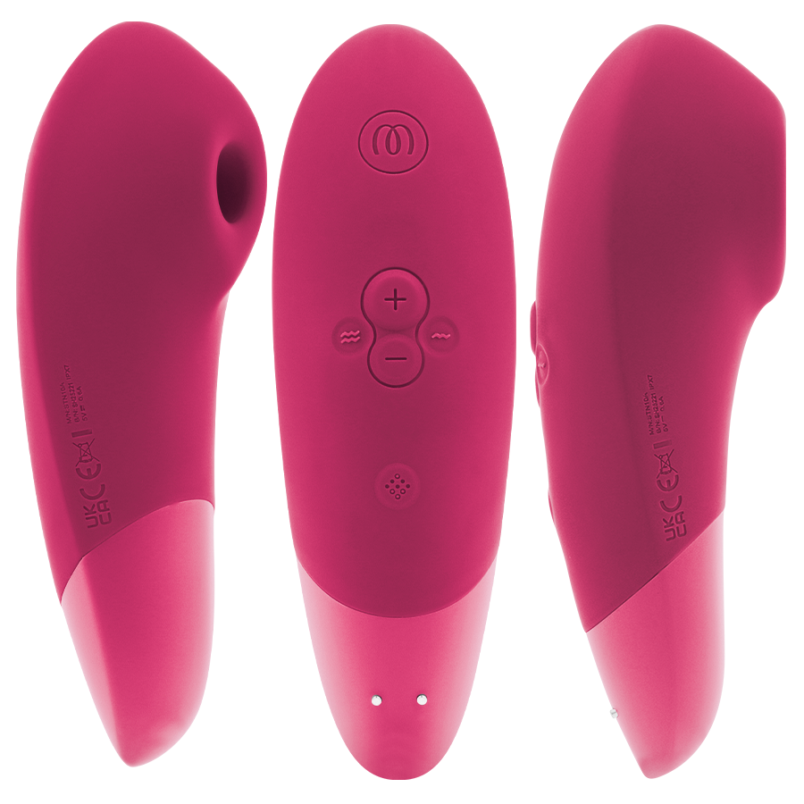 Womanizer Premium Eco – Klitorisstimulator, Leuchtend Rosa