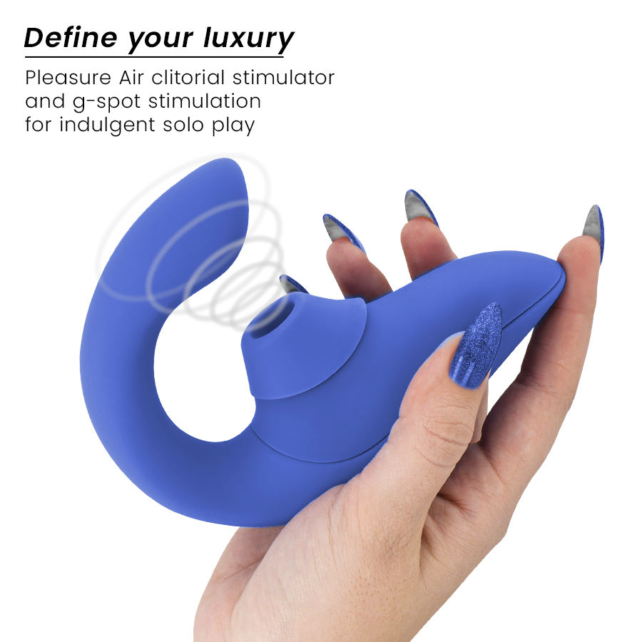 Womanizer Blend Rabbit-Vibrator – Vibrant Blue