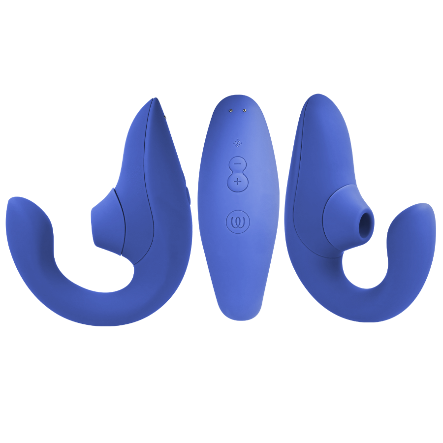 Womanizer Blend Rabbit-Vibrator – Vibrant Blue