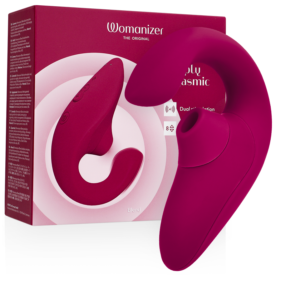 Womanizer Blend Rabbit-Vibrator – Vibrant Pink