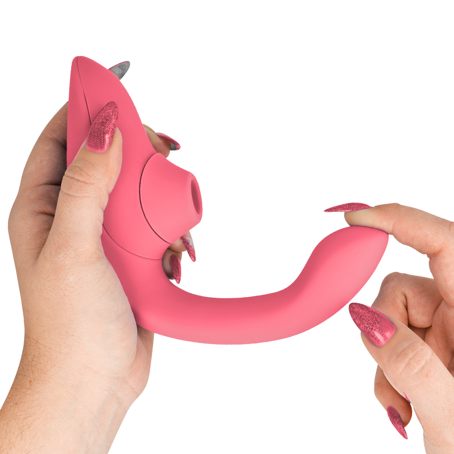 Womanizer Blend Rabbit-Vibrator – Vibrant Rose