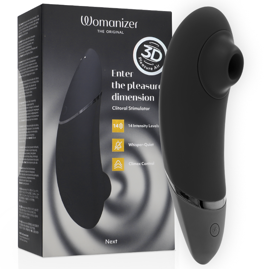 Womanizer Next Klitorisstimulator – Schwarz
