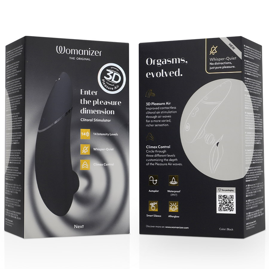 Womanizer Next Klitorisstimulator – Schwarz