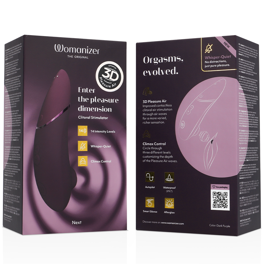 Womanizer Next Klitorisstimulator – Dunkellila