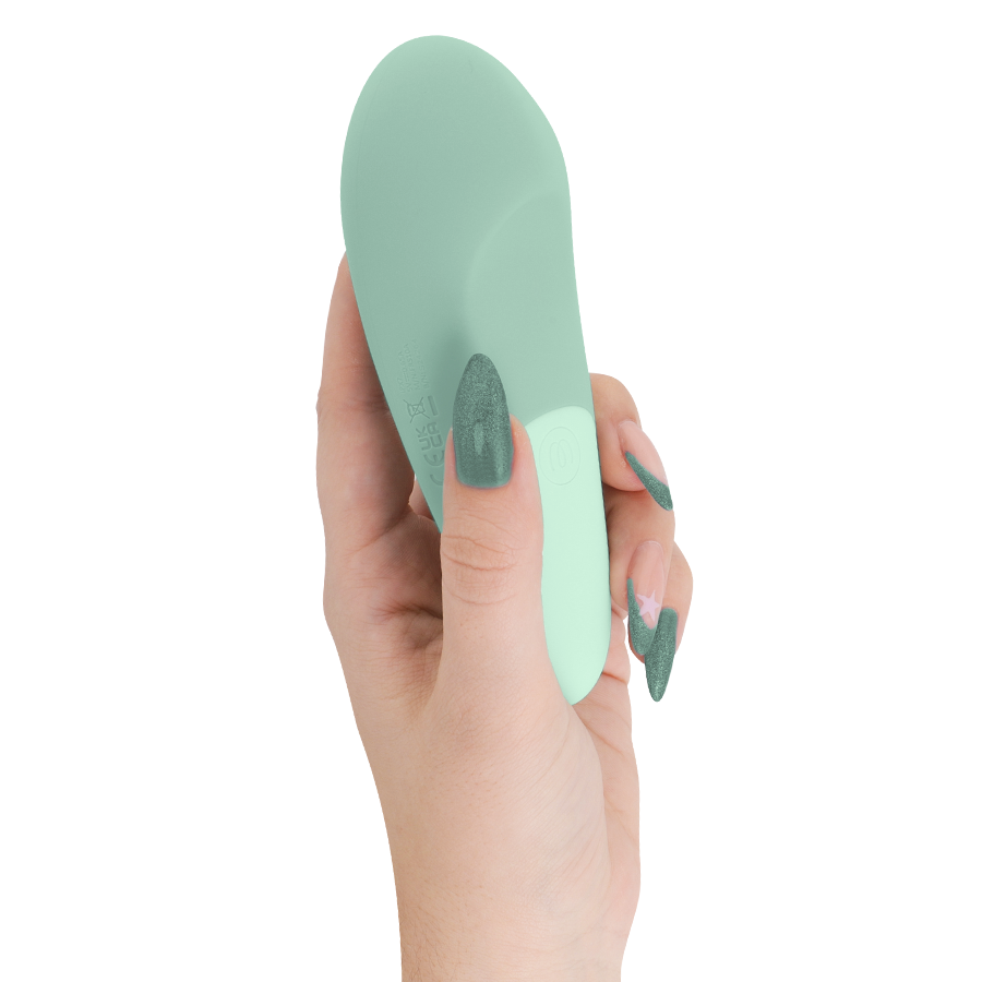 Womanizer Vibe Lay-On Vibrator – Sage, leise